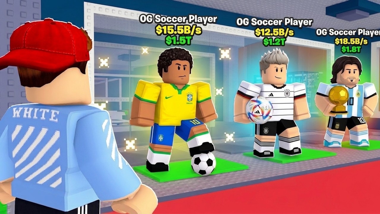 Ich FINDE alle OG FUSSBALL SPIELER in Roblox!