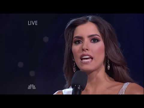 Vidéo: Paulina Vega De Colombie Remporte Miss Univers