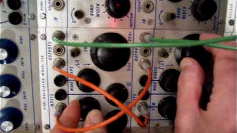 Buchla 258 Cross Modulation