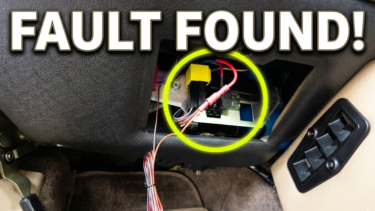 Jaguar XJ-S Electrical Fault | Fixing the Intermittent Dash Cam Power Problem – Part 2