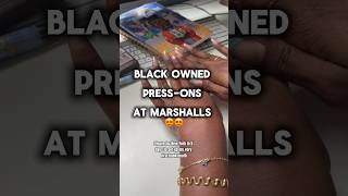 Black Owned Press-On Nails at Marshalls & TJMAXX #pressonnails