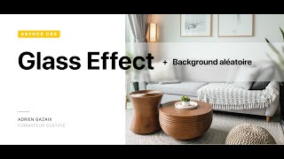 Créer un Glass Effect facilement en CSS screenshot 1