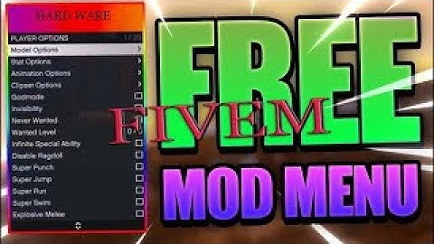 BEST FREE FIVEM HACK 2021 Free Download + Cheat Tutorial MOD MENU LUA EXECUTOR MONEY HACK