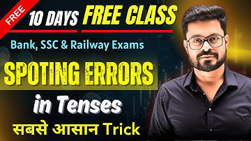 Day 3 | 10 Days Grammar Course - Errors in 12 Tenses | Present Past Future Tense in English
