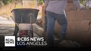 With rain and thunderstorms heading towards SoCal, some residents brace for risk of mudslides