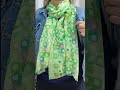 ☀️ Breeze through summer in style! #Aurora's Array #SummerStyle #LightweightScarf #ColourfulScarf