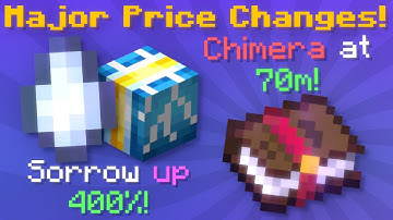 Major Skyblock Price Changes! Chimera Down! Sorrow Up! (Hypixel Skyblock News!)