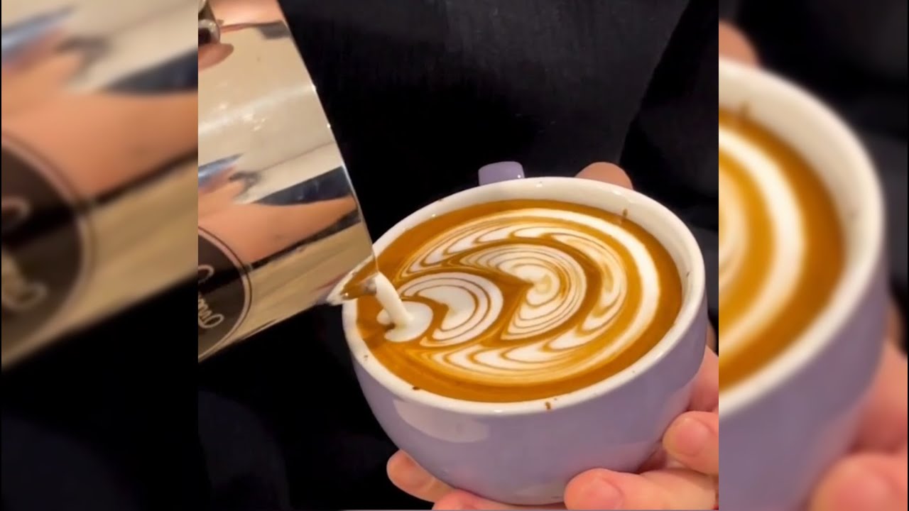Latte Art ▪︎ Tulipán alado