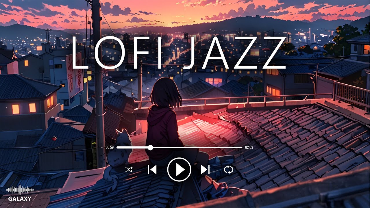 Relaxing Lofi with Jazz Vibes | Music for work, study & calming mind | Galaxy Groove LIVE