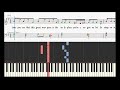 The One Who's Running the Show - Revised for Momo - Synthesia with Sheet Music