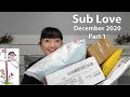 Unboxing Some Sub Love | December 2020 | Part 1