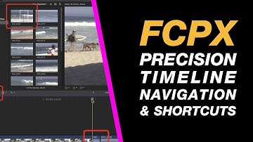 Final Cut Pro X 10.3: Precision Timeline Navigation & Useful Editing Shortcuts