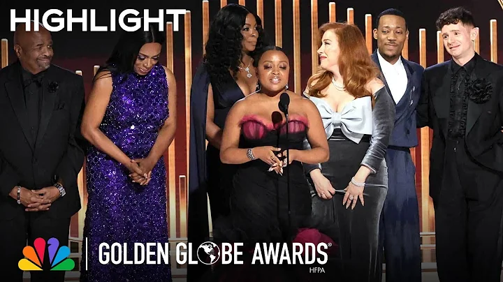 Abbott Elementary Wins Best Musical/Comedy Television Series | 2023 Golden Globe Awards on NBC