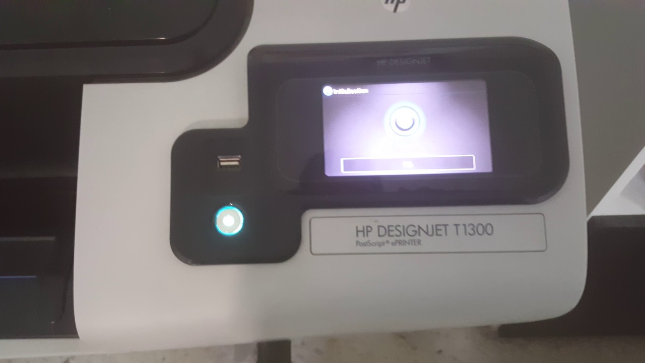 hp designjet t1300 postscript