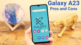 Samsung Galaxy A23 - Pros and Cons