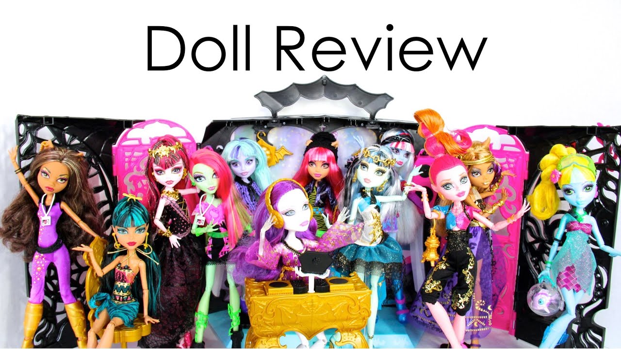Doll Collection Review: Monster High: Music Festival and 13 Wishes