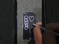 Samsung S25 Ultra Gool Ring &amp; heart ❤️ #song #drawing #reels #shortsvideo #foryou #s25ultra