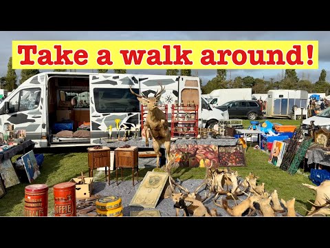 My BEST DAY OUT at Newark Antiques Fair!