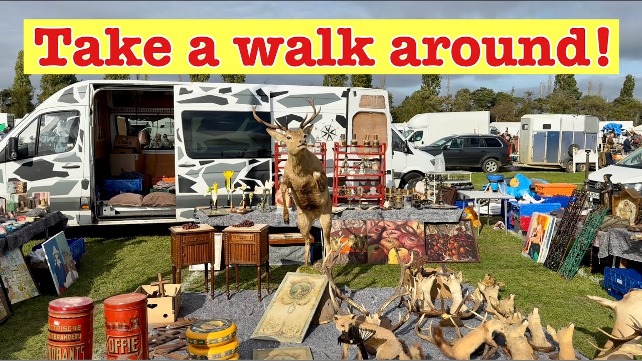 Мой ЛУЧШИЙ ДЕНЬ на ярмарке антиквариата в Ньюарке!