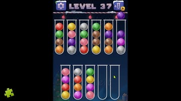 Color Ball Sort Puzzle - Level 37 | Color Puzzle Game Solution | Sonatgame