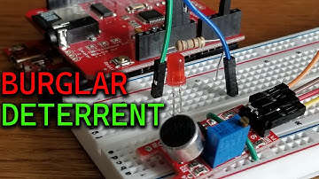 Make A BURGLAR Deterrent Home SECURITY System Using Arduino Uno and  The Sparkfun MP3 Player Shield