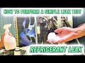 How to Perform a Mini-Split Refrigerant Leak Test with Soapy Water