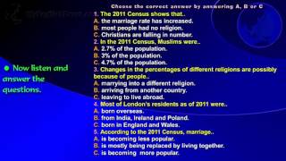 New Exam Listening: UK Census 2011 (revised)