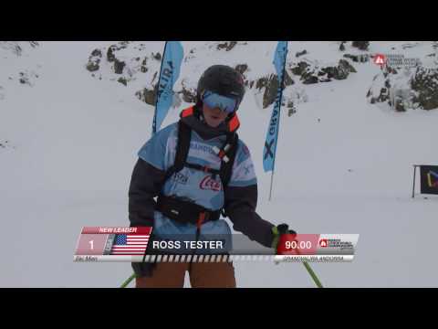 Winning run Ross Tester - Ski Men - FJWC17 Grandvalira