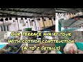 Our terrace Aviary tour/Cost of our aviary construction/our terrace avairy update