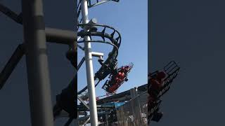 Would you ride this STRANGE roller coaster?  #flamingoland #rollercoaster #themepark #ukthemepark