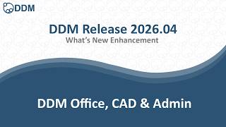 DDM Release 2026.04 - DDM Office, CAD & Admin
