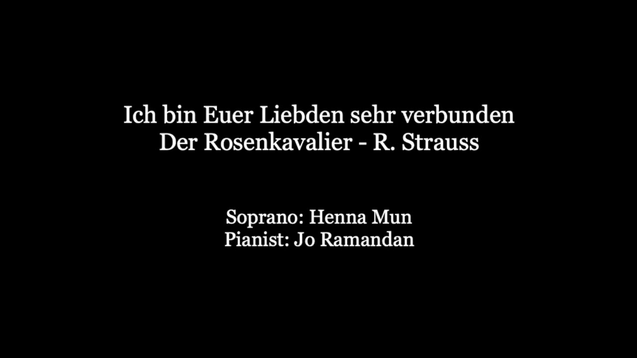 Presentation of the Rose - Henna Mun, soprano