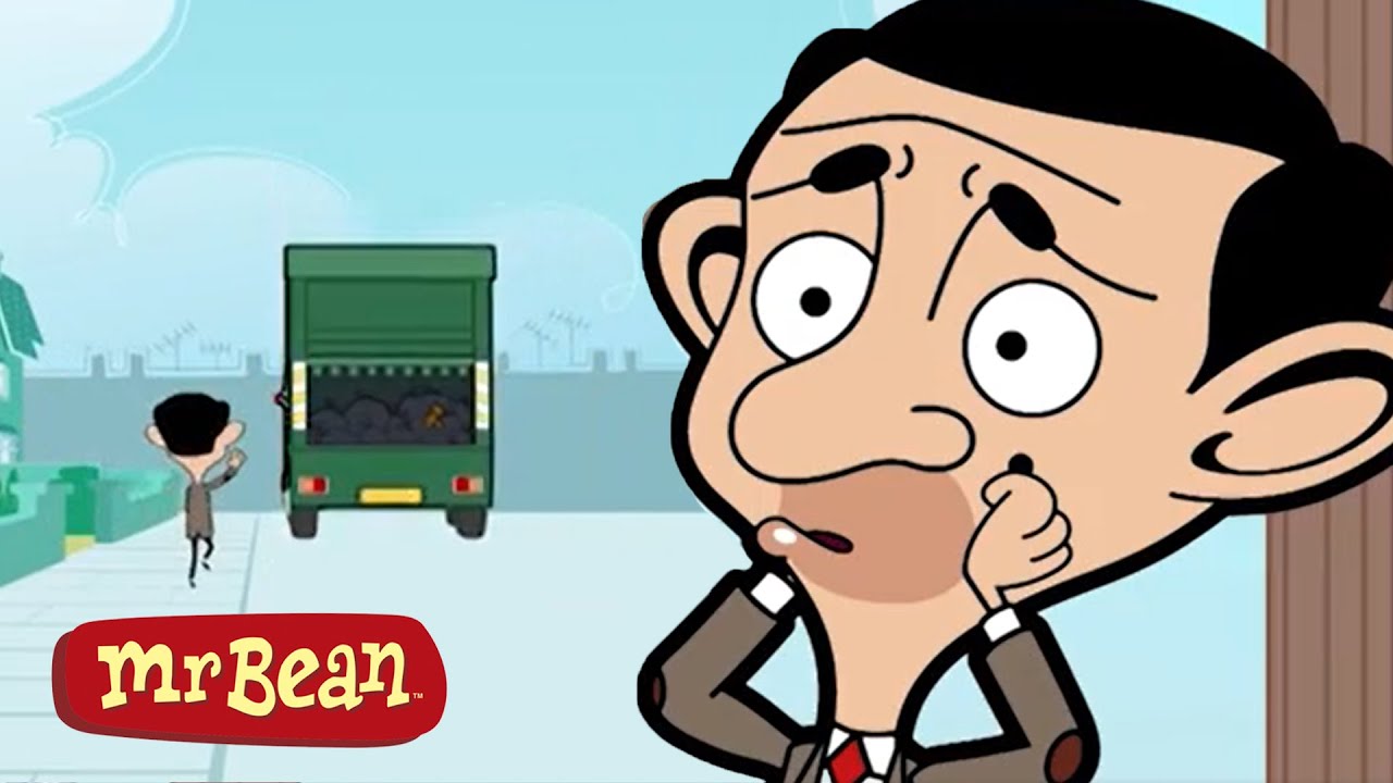 Mr Bean Funny Cartoons | What a Load of Rubbish | Mr Bean Cartoon ...