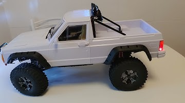 Injora Rc scx10 II Body Comanche Jeep.