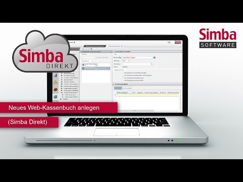 Neues Web-Kassenbuch anlegen (Simba Direkt)