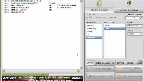 Samsung C270 unlock by Micro-box - www.micro-box.com