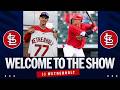 MLB’s No. 5 prospect JJ Wetherholt makes Cardinals’ Opening Day roster (Road to the Show highlights)