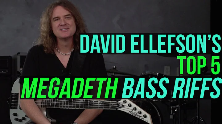 Megadeth's David Ellefson  - Top 5 Megadeth Bass R...