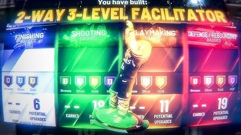 BEST 2-WAY 3 LEVEL FACILITATOR BUILD NBA 2K20! BEST PG BUILD! DEMIGOD WITH HOF SHOOTING BADGES!