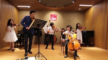 Joyous String Ensemble Meets Paganini First Prize Winner