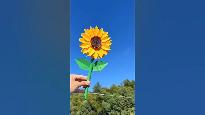 DIY Paper Sunflower🌻Easy & Beautiful Paper Flower Craft