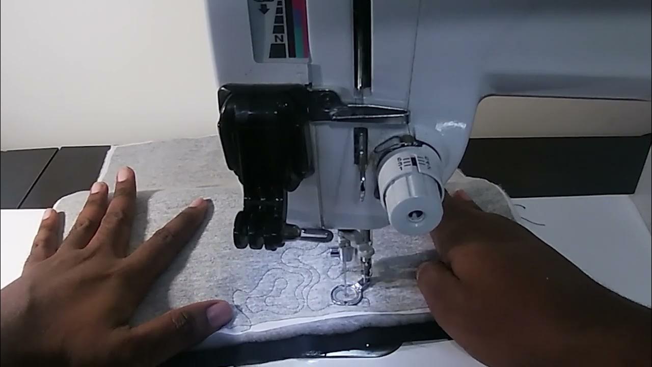 Quilt As You Go T Shirt Quilt Brother PQ1500SL Sewing Machine YouTube