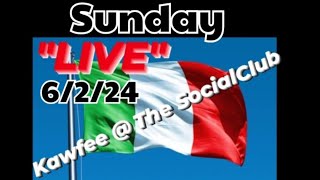 Sunday 6/2/24 LIVE Kawfee Talk W/Tommy Stigs @ The Social Club