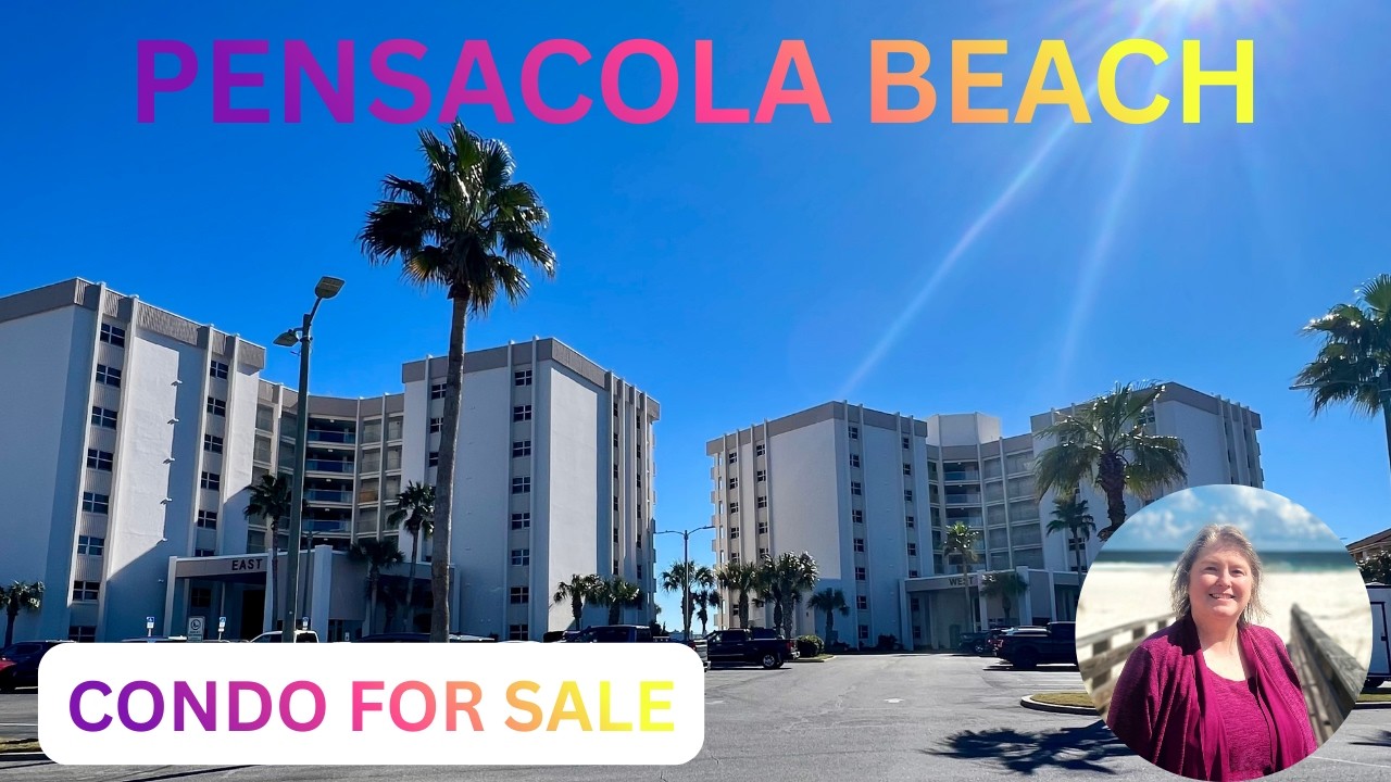 🌴 Gulf Front Condo for Sale – 1600 Via Deluna Dr Unit 303W | Pensacola Beach, FL 32561 🏖️