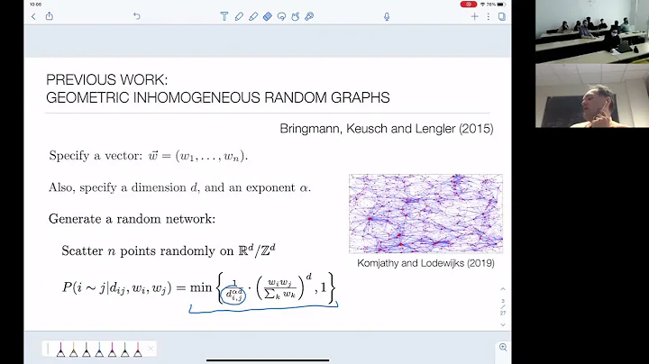 Franklin Kenter: A Geometric Chung-Lu model and ap...