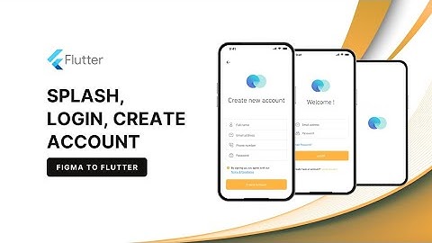 Figma to Flutter: Splash, Login & Sign Up UI Tutorial 2025 #flutter #appdevelopment #app