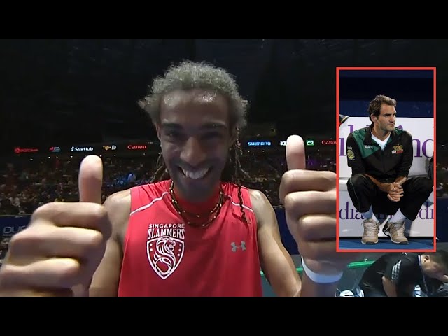 When Day Dustin Brown OUTPLAYED & DEFEATED Roger Federer!!!