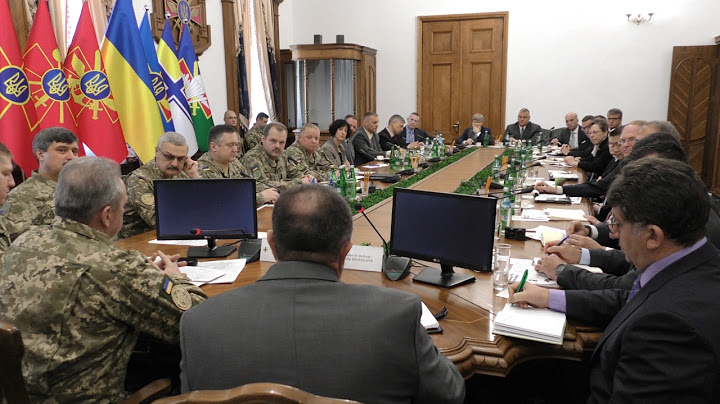 Віктор Муженко зустрівся з групою генералів та офіцерів ЗС США