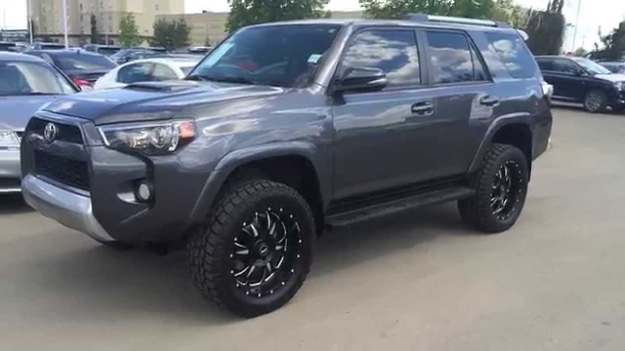 Pre Owned Grey 2014 Toyota 4Runner 4WD 4dr V6 SR5 - Gibbons, Alberta