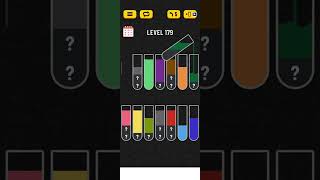 Water sort puzzle level 179
